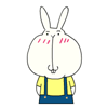 Big Face Rabbit messages sticker-4