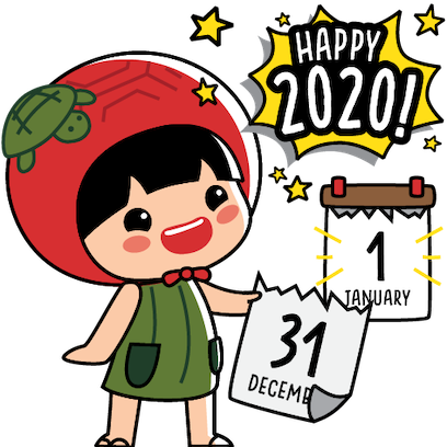 Ang Ku Kueh Girl - Christmas messages sticker-7