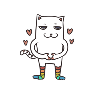 萌猫 messages sticker-11