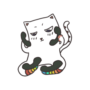萌猫 messages sticker-4