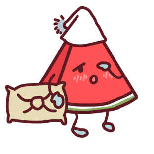 Shy watermelon messages sticker-11
