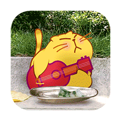 Happy Cat Stickers messages sticker-3