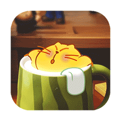 Happy Cat Stickers messages sticker-10