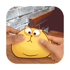 Happy Cat Stickers messages sticker-4