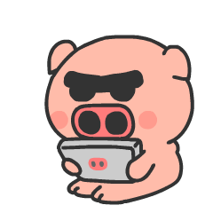 Pink Pig Stickers messages sticker-4