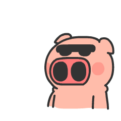 Pink Pig Stickers messages sticker-10
