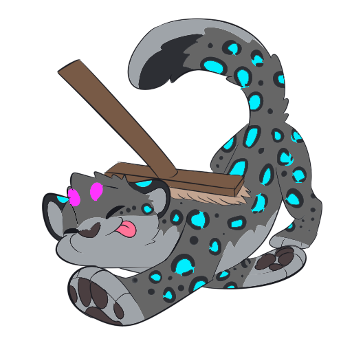 Spencer The Snow Leopard messages sticker-3