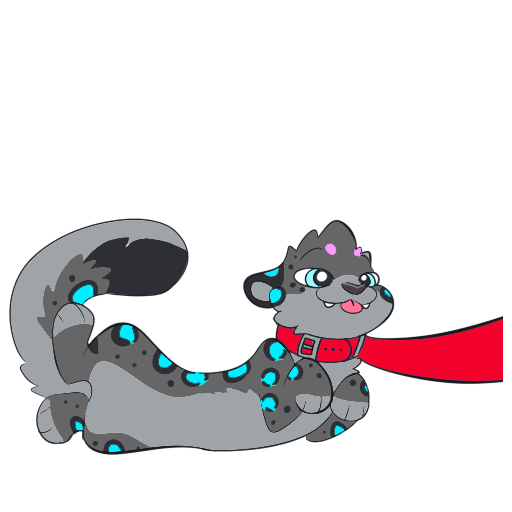 Spencer The Snow Leopard messages sticker-8