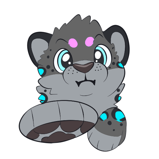 Spencer The Snow Leopard messages sticker-2