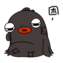 Lazy Fish Sticker messages sticker-8