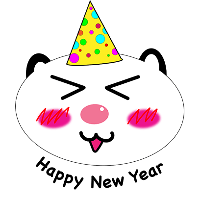 Panda mascot messages sticker-9