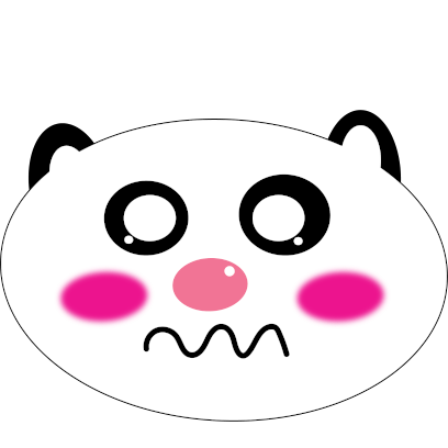Panda mascot messages sticker-11