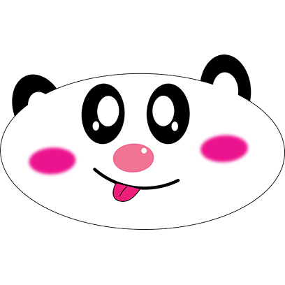 Panda mascot messages sticker-4