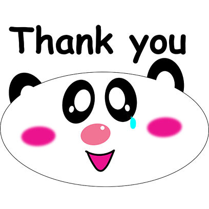 Panda mascot messages sticker-2