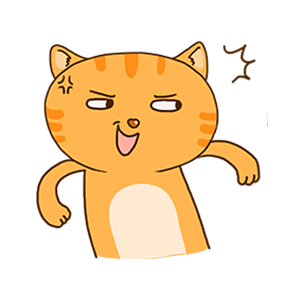 Orange Cat-Summer messages sticker-7