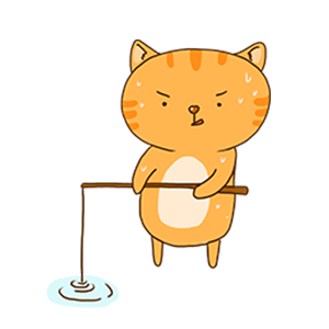 Orange Cat-Summer messages sticker-8