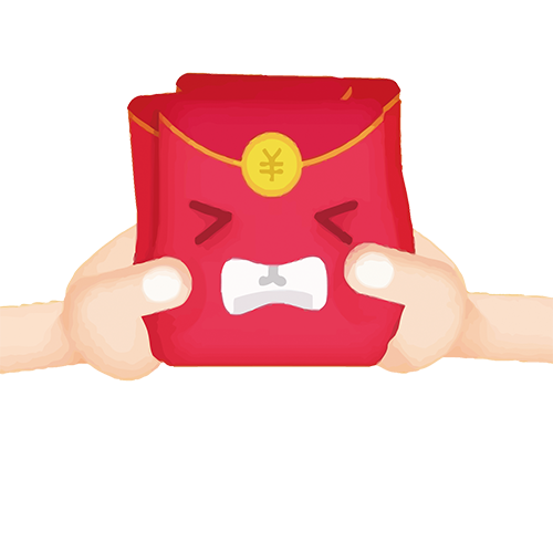 幸运红包 -- RedPackageZhaoCai messages sticker-11