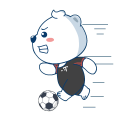 足球Bear messages sticker-1