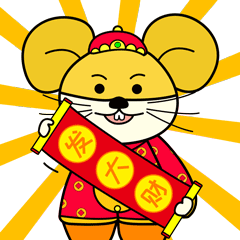 老鼠贴纸 messages sticker-7