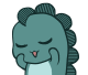 Dynamic cute little monster messages sticker-7