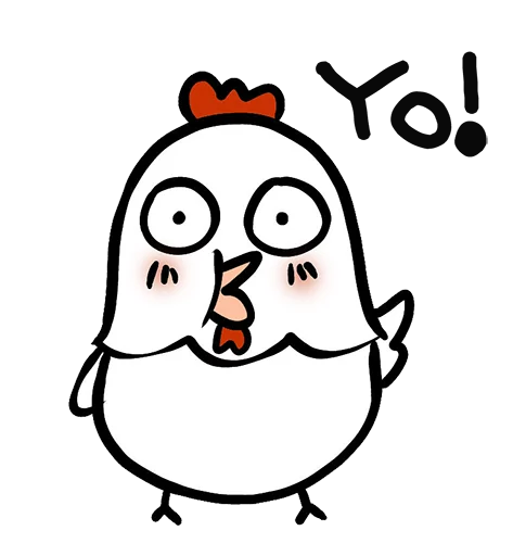 Chick Kimi Stickers messages sticker-4