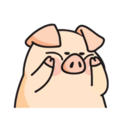 Piggy Duby&Frog Bady -Stickers messages sticker-11