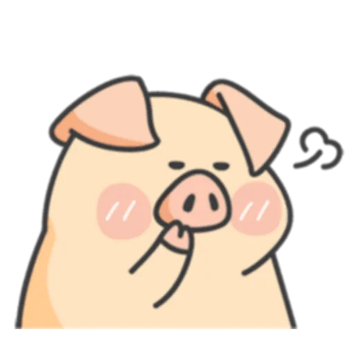 Piggy Duby&Frog Bady -Stickers messages sticker-5