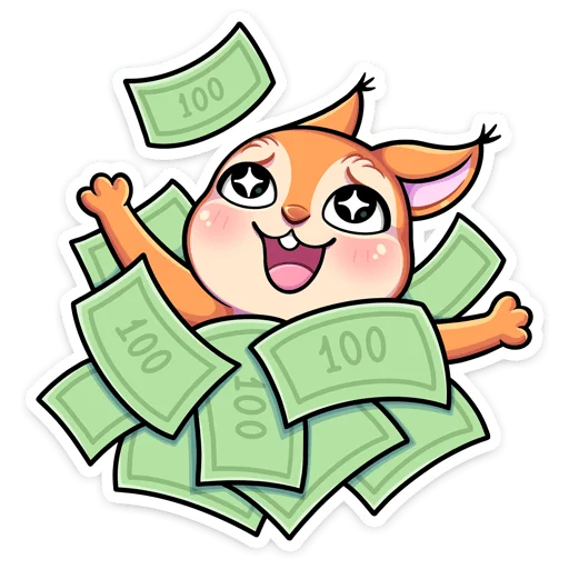 Orange Fox Stickers messages sticker-10