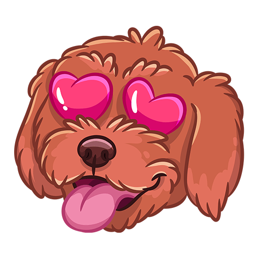 BarkerMojis - Cute Doggos messages sticker-1