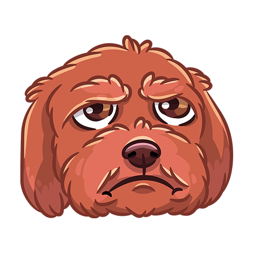 BarkerMojis - Cute Doggos messages sticker-11