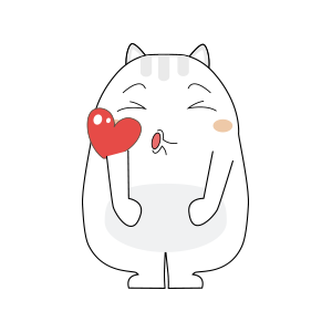 可爱憨憨喵 messages sticker-11