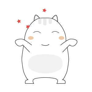 可爱憨憨喵 messages sticker-9