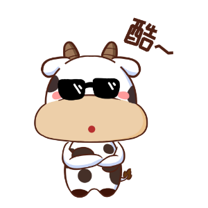 斑斑奶牛 messages sticker-6