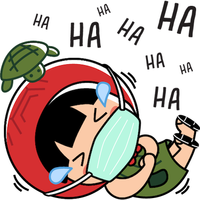Ang Ku Kueh Girl - Fighting messages sticker-9