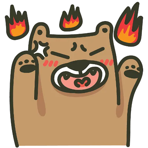 BearBear-Sticker messages sticker-5