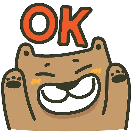 BearBear-Sticker messages sticker-3