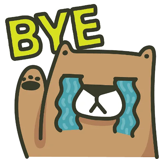 BearBear-Sticker messages sticker-10