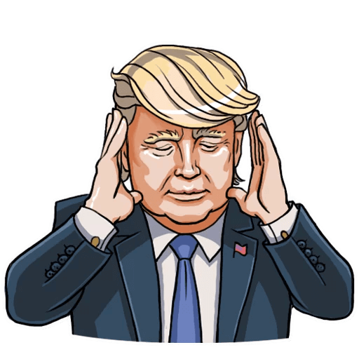Donald Trump Stickers Pack messages sticker-6