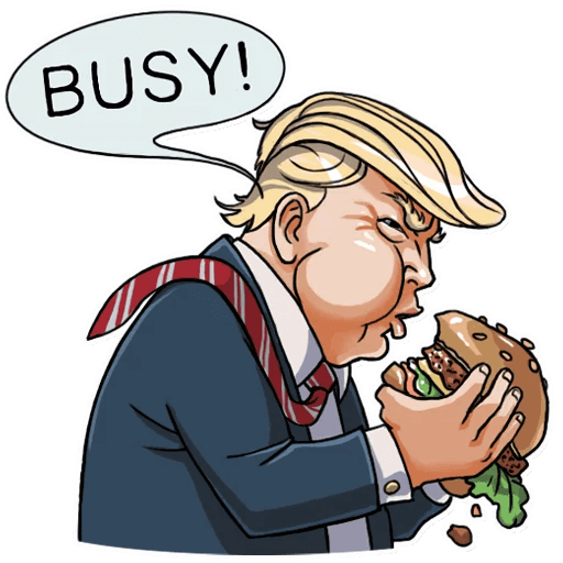 Donald Trump Stickers Pack messages sticker-11