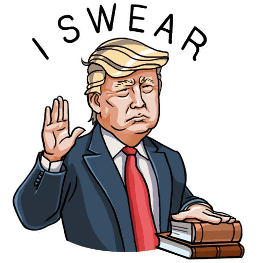 Donald Trump Stickers Pack messages sticker-4