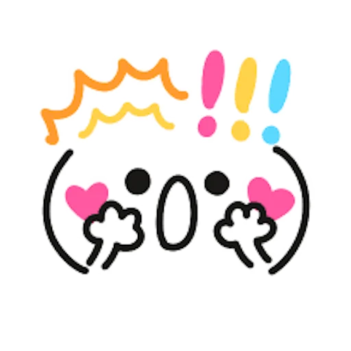 Colorful Emoji Stickers messages sticker-4