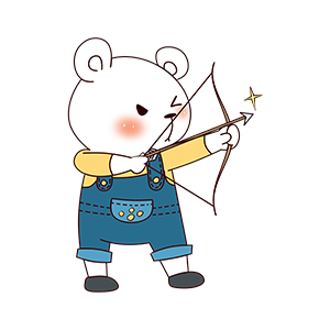 CuteBear messages sticker-9