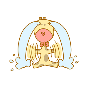 Here comes the giraffe messages sticker-5