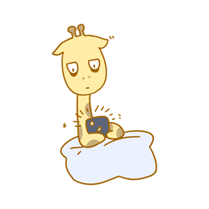 Here comes the giraffe messages sticker-9