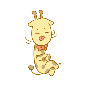 Here comes the giraffe messages sticker-8