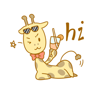 Here comes the giraffe messages sticker-6