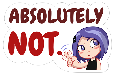 Be Cynical Sticker messages sticker-4
