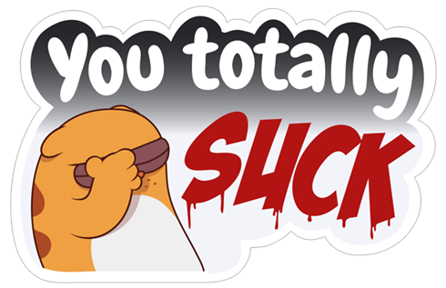 Be Cynical Sticker messages sticker-3