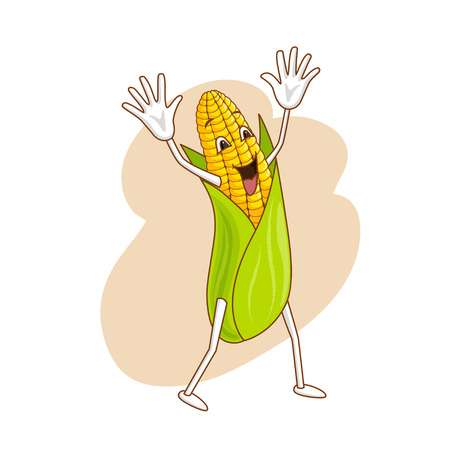玉米丰收-快乐的玉米Emoji messages sticker-7