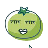 玉米炒饭-茄子Emoji messages sticker-8